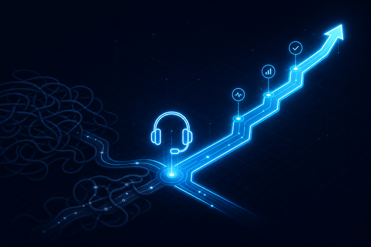 Cover illustration for A New Direction for IT User Support